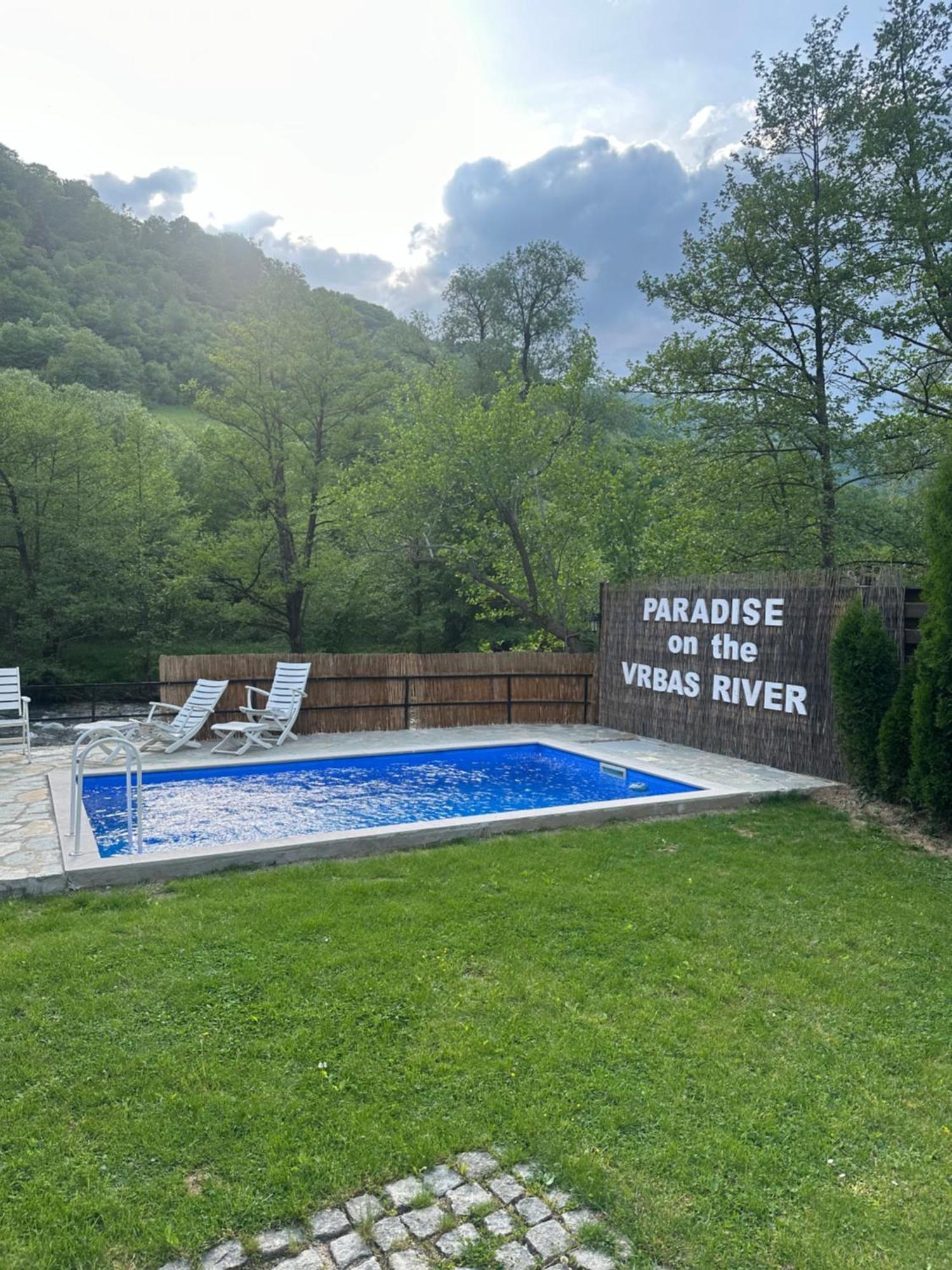 Paradise On The Vrbas River Jajce Bagian luar foto