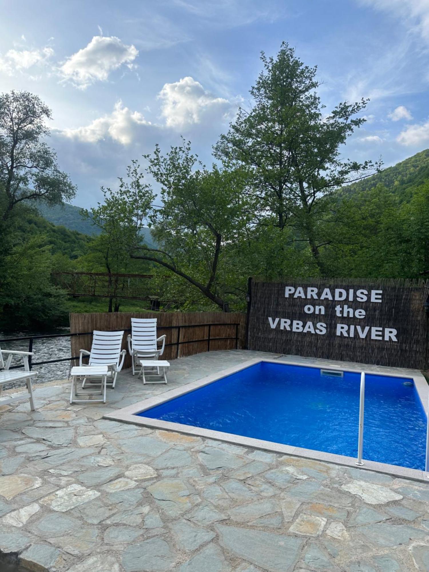 Paradise On The Vrbas River Jajce Bagian luar foto